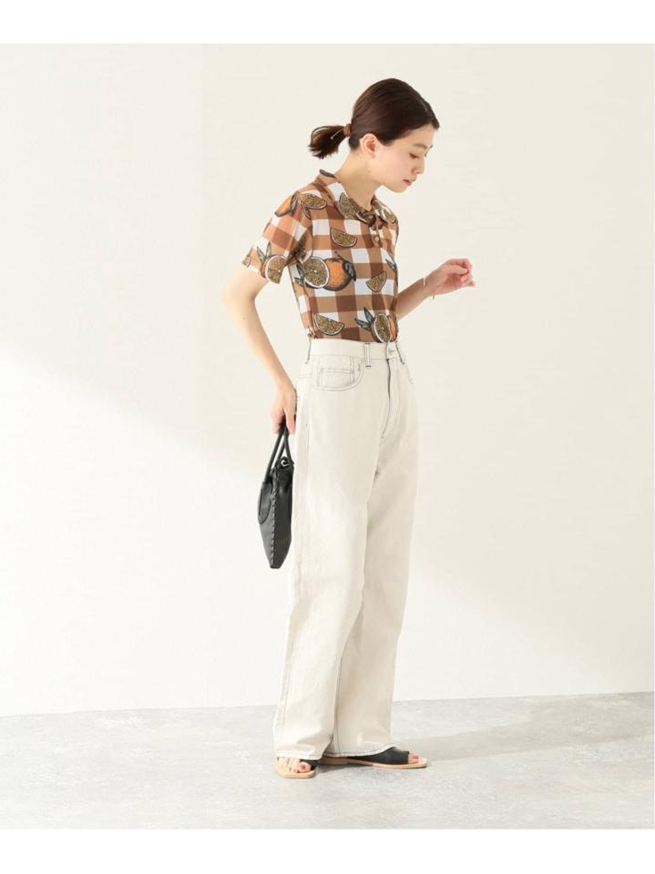【COLIN LOCASCIO/コリン・ロカシオ】 POLLY POLO MESH TOP:カットソー