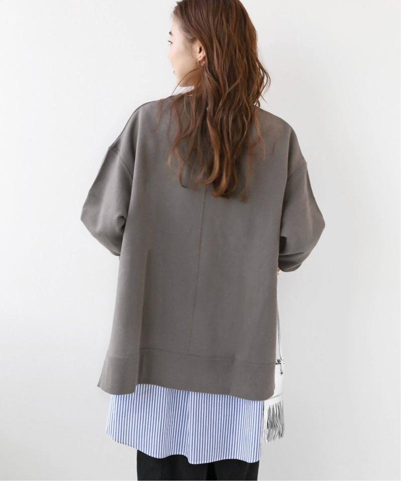Vネックサイドスリットスウェット◆（JOURNAL STANDARD relume）