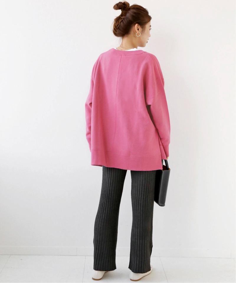 Vネックサイドスリットスウェット◆（JOURNAL STANDARD relume）