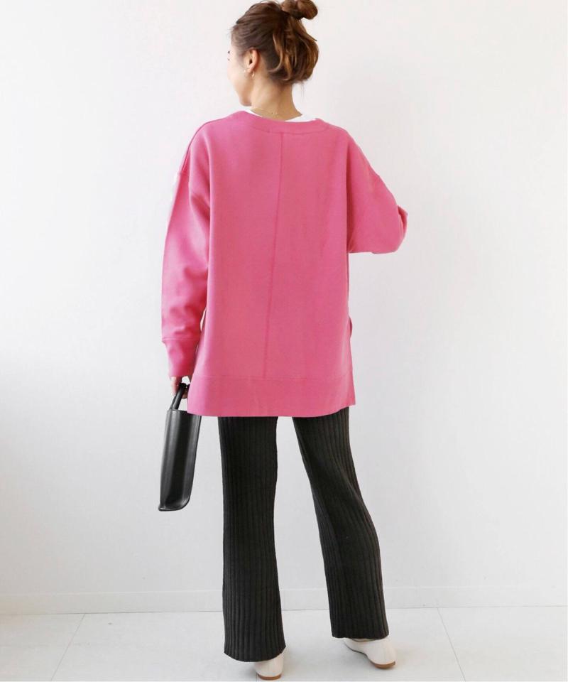 Vネックサイドスリットスウェット◆（JOURNAL STANDARD relume）