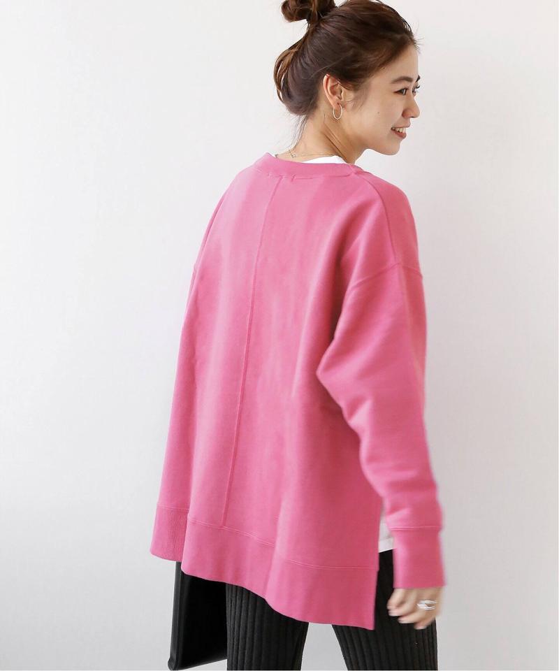 Vネックサイドスリットスウェット◆（JOURNAL STANDARD relume）