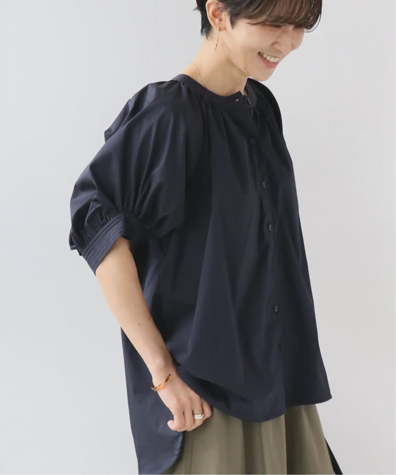 【TORRAZZO DONNA/トラッゾドンナ】ギャザーブラウス◆（JOURNAL STANDARD relume）