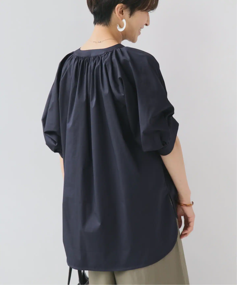 【TORRAZZO DONNA/トラッゾドンナ】ギャザーブラウス◆（JOURNAL STANDARD relume）