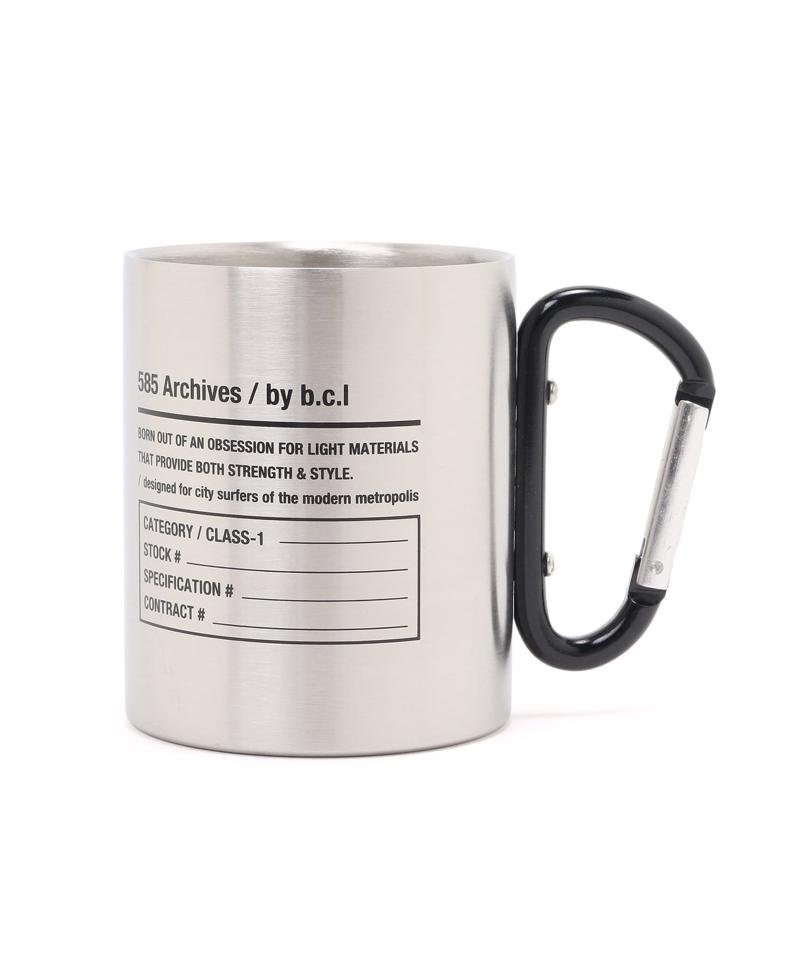 【b.c.l/ビーシーエル】ステンレス カラビナマグ