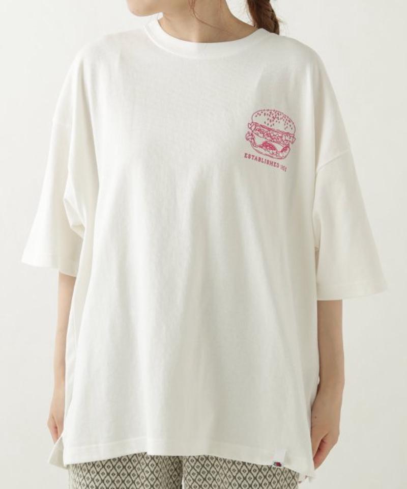 FRUIT OF THE LOOMハンバーガーTシャツ