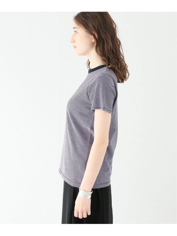 オーバーダイボーダーTシャツ