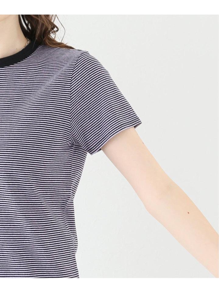 オーバーダイボーダーTシャツ