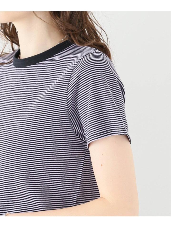 オーバーダイボーダーTシャツ