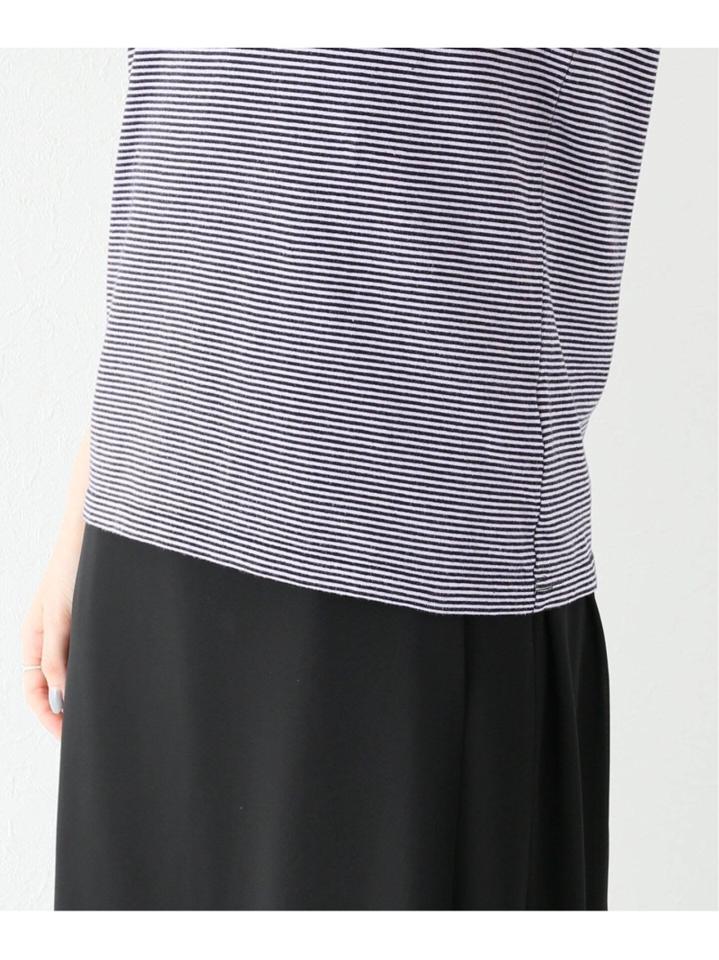 オーバーダイボーダーTシャツ