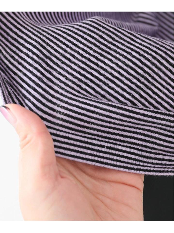 オーバーダイボーダーTシャツ