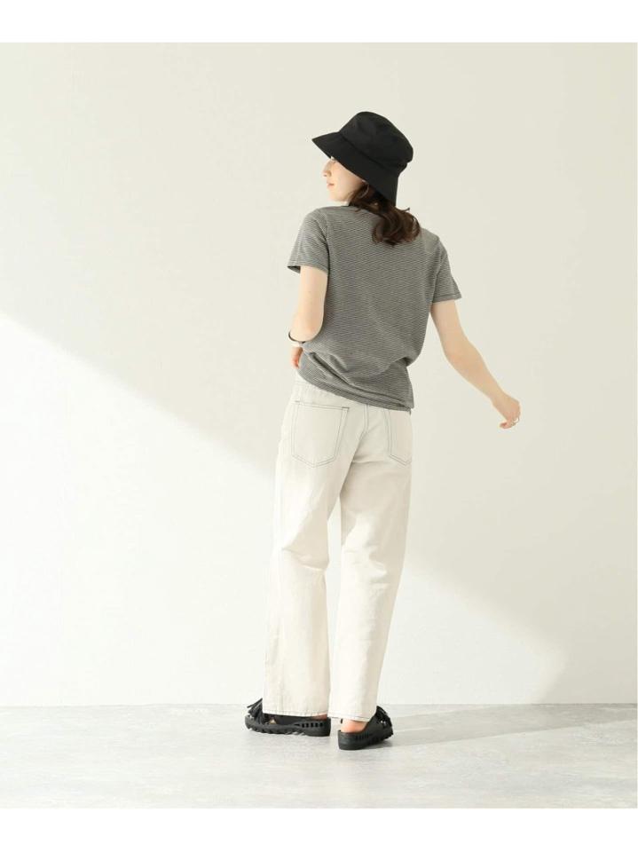 オーバーダイボーダーTシャツ