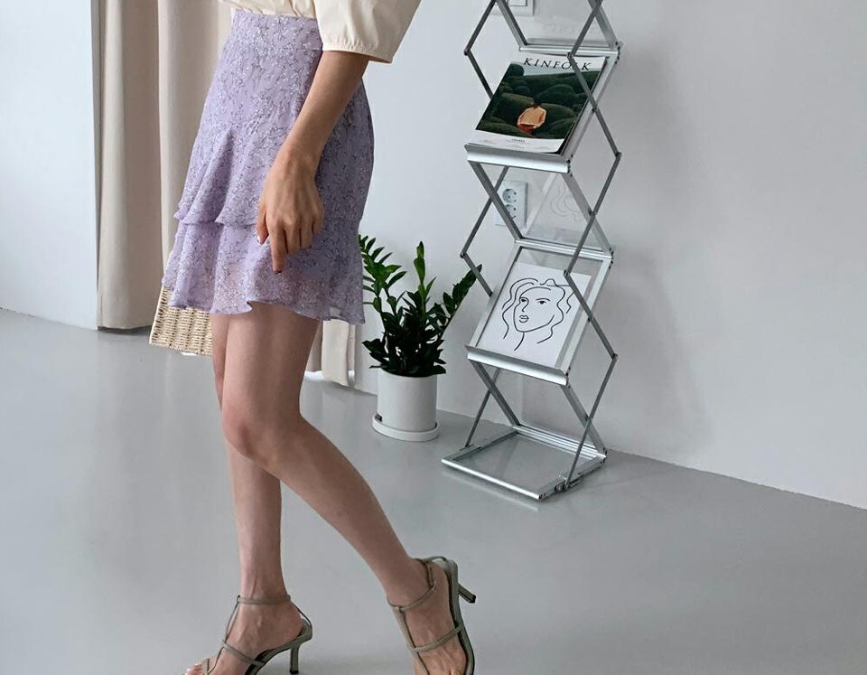 花柄ティアードスカートパンツ・全3色・b65440 レディース 【pt】 韓国 ファッション ボトムス ショート ショートパンツ 美脚 花柄 スカートパンツ スカート シフォン ティアード フラワー パターン 足長 細身 ガーリー 夏 春