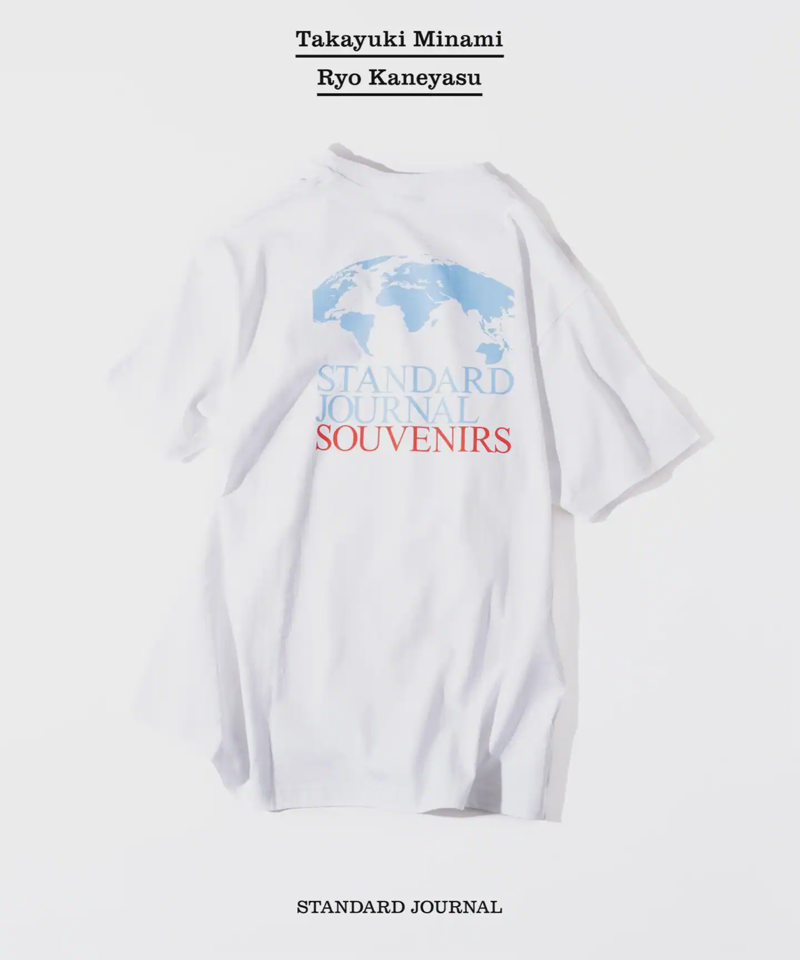 【STANDARD JOURNAL / スタンダード ジャーナル】by MINAMI SOUVENIRS Print Tee（JOURNAL STANDARD）