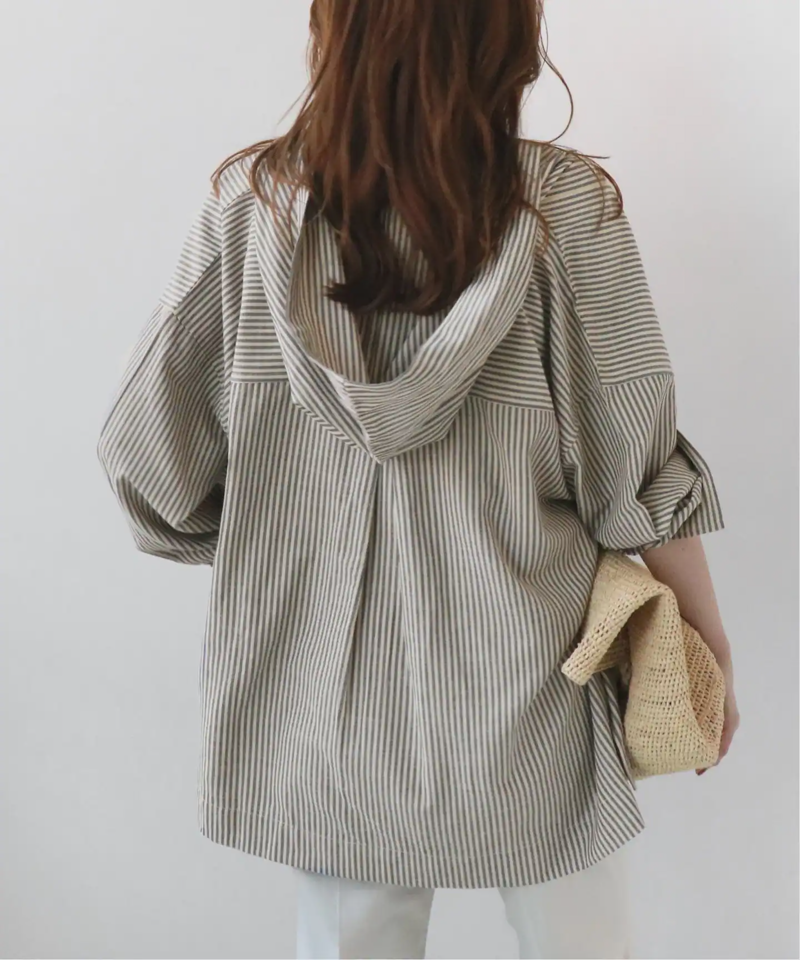 【TORRAZZO DONNA/トラッゾドンナ】フードブラウス◆（JOURNAL STANDARD relume）