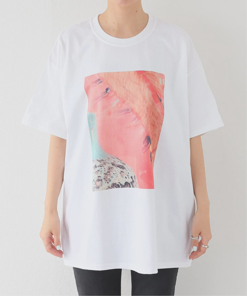 【STANDARD JOURNAL / スタンダード ジャーナル】by ARAI PINK Print TEE（JOURNAL STANDARD）