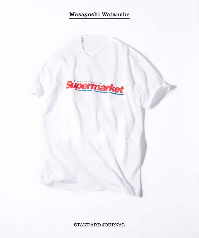 【STANDARD JOURNAL / スタンダード ジャーナル】by WATANABE Supermarket Print Tee（JOURNAL STANDARD）