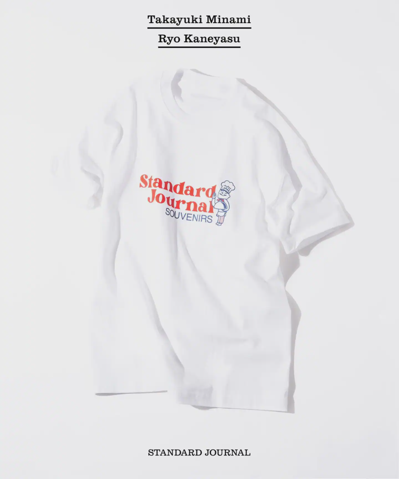 【STANDARD JOURNAL / スタンダード ジャーナル】by MINAMI SJ Print Tee（JOURNAL STANDARD）