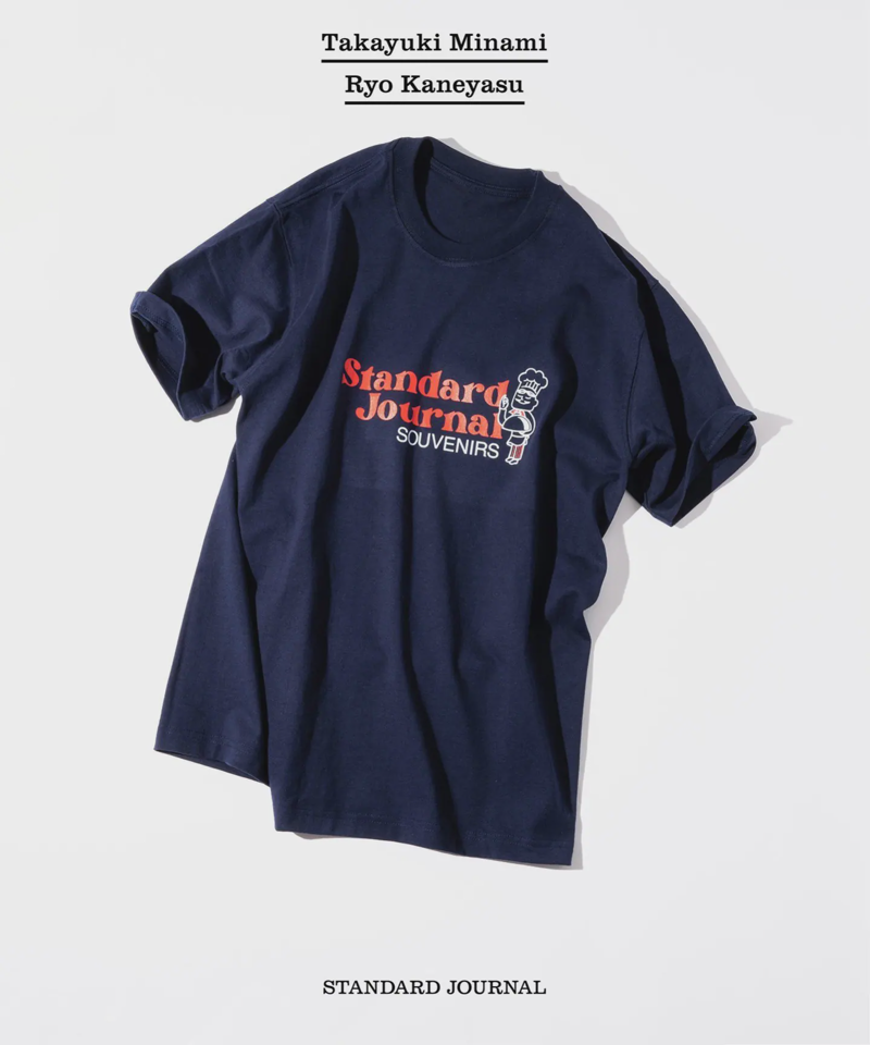 【STANDARD JOURNAL / スタンダード ジャーナル】by MINAMI SJ Print Tee（JOURNAL STANDARD）