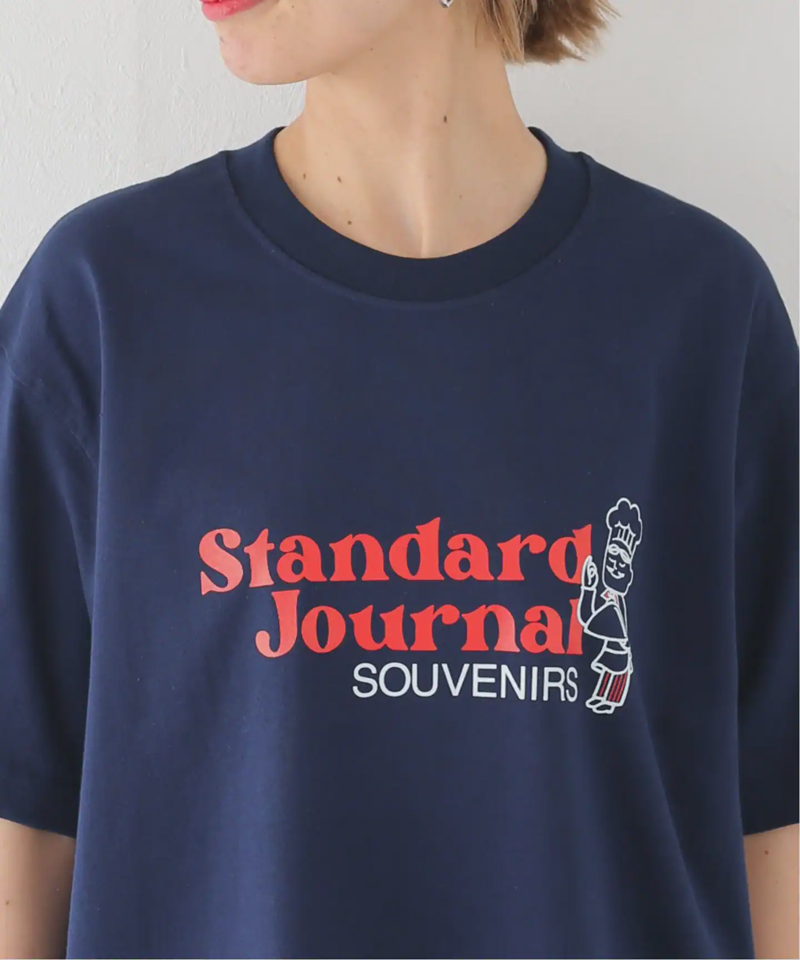 【STANDARD JOURNAL / スタンダード ジャーナル】by MINAMI SJ Print Tee（JOURNAL STANDARD）