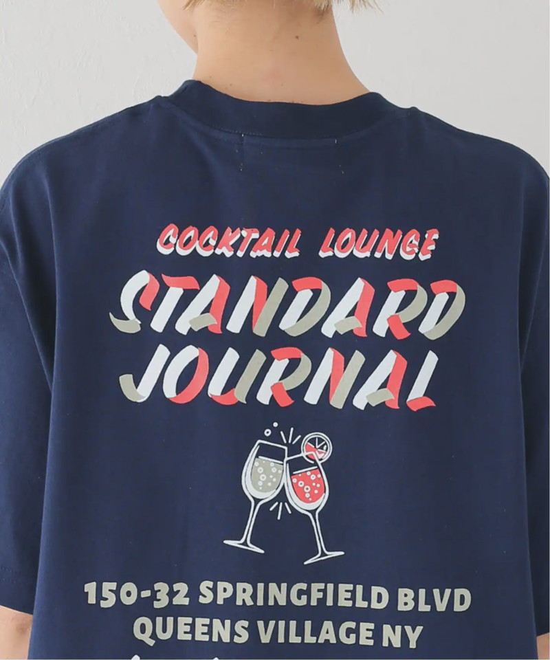 【STANDARD JOURNAL/スタンダード ジャーナル】by MINAMI COCKTAIL LOUNGE Print Tee（JOURNAL STANDARD）