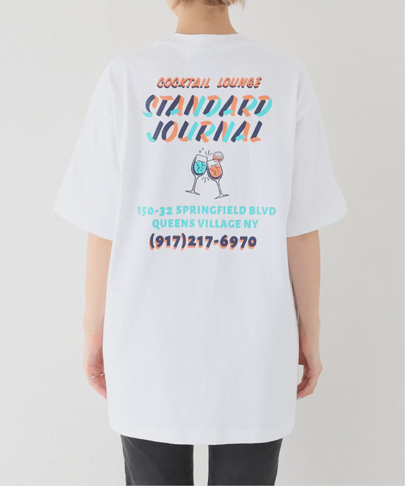 【STANDARD JOURNAL/スタンダード ジャーナル】by MINAMI COCKTAIL LOUNGE Print Tee（JOURNAL STANDARD）
