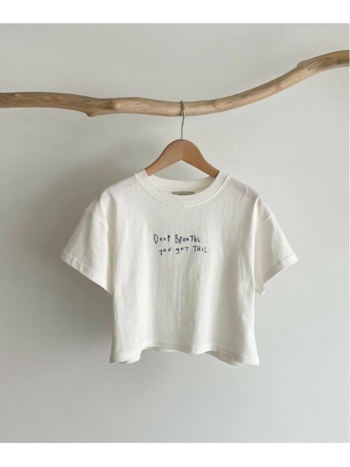 RCW/RCW Deep Breaths刺繍半袖T​シャツ（RED CHOP WORKS）