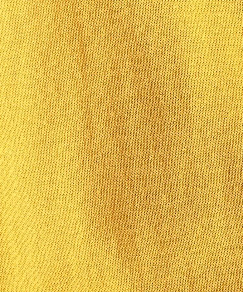 【洗える】ボイルコットンフレンチスリーブニット