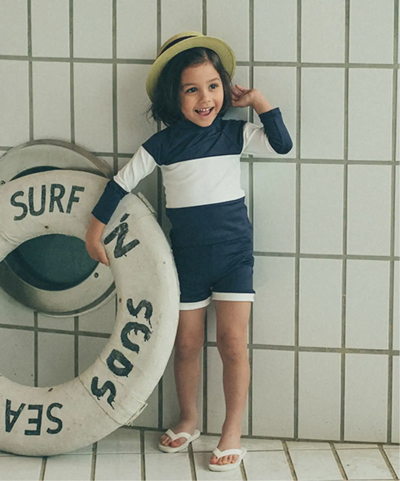 【MARLMARL/マールマール】swimwear gull ocean100cm◆（IENA）