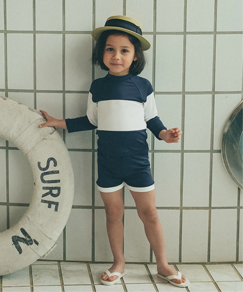 【MARLMARL/マールマール】swimwear gull ocean100cm◆（IENA）