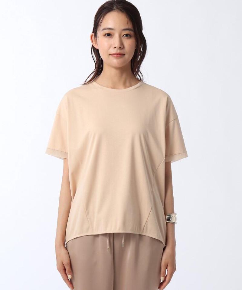 【洗える】異素材切替プルオーバー