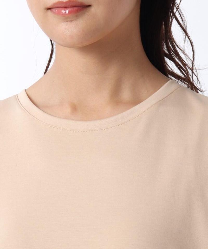 【洗える】異素材切替プルオーバー