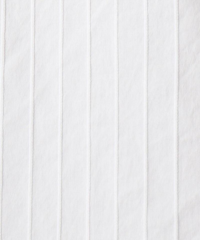 【洗える】ストライプ柄比翼シャツ