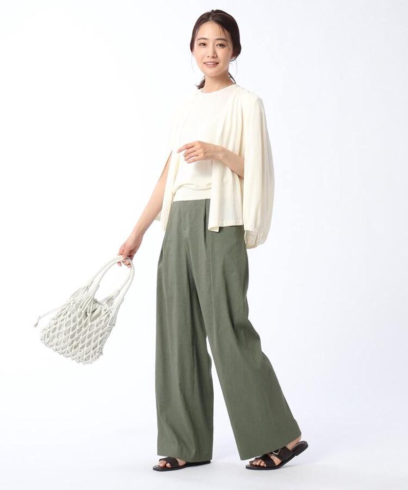 【洗える】MARINI CECCONIストレッチパンツ