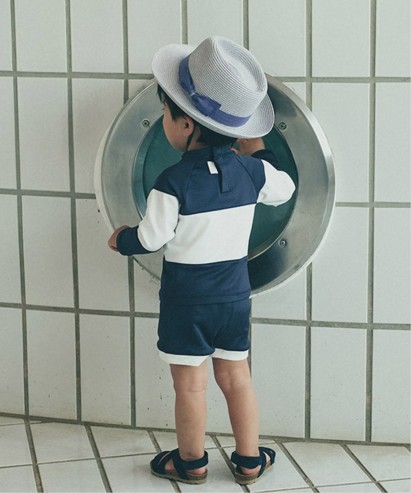 【MARLMARL/マールマール】swimwear gull ocean 80cm◆（IENA）