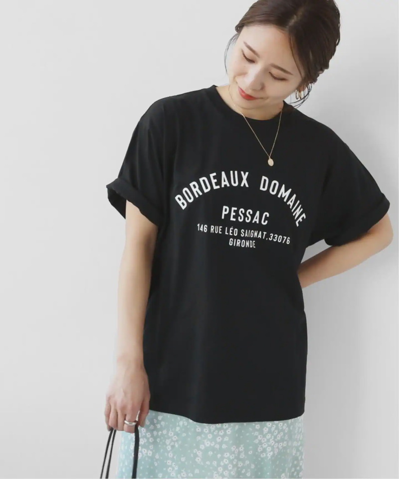 《追加2》カレッジプリントクルーネックTEE◆（JOURNAL STANDARD relume）