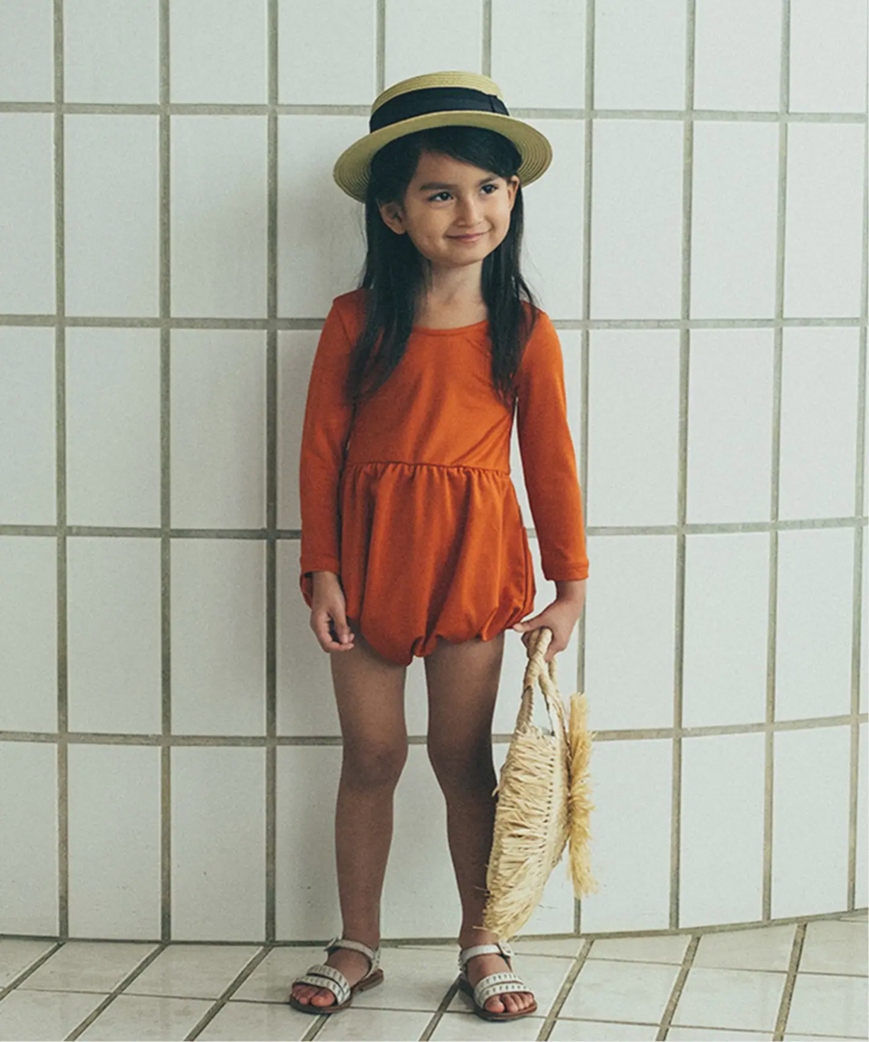 【MARLMARL/マールマール】swimwear reef terracotta 100cm◆（IENA）