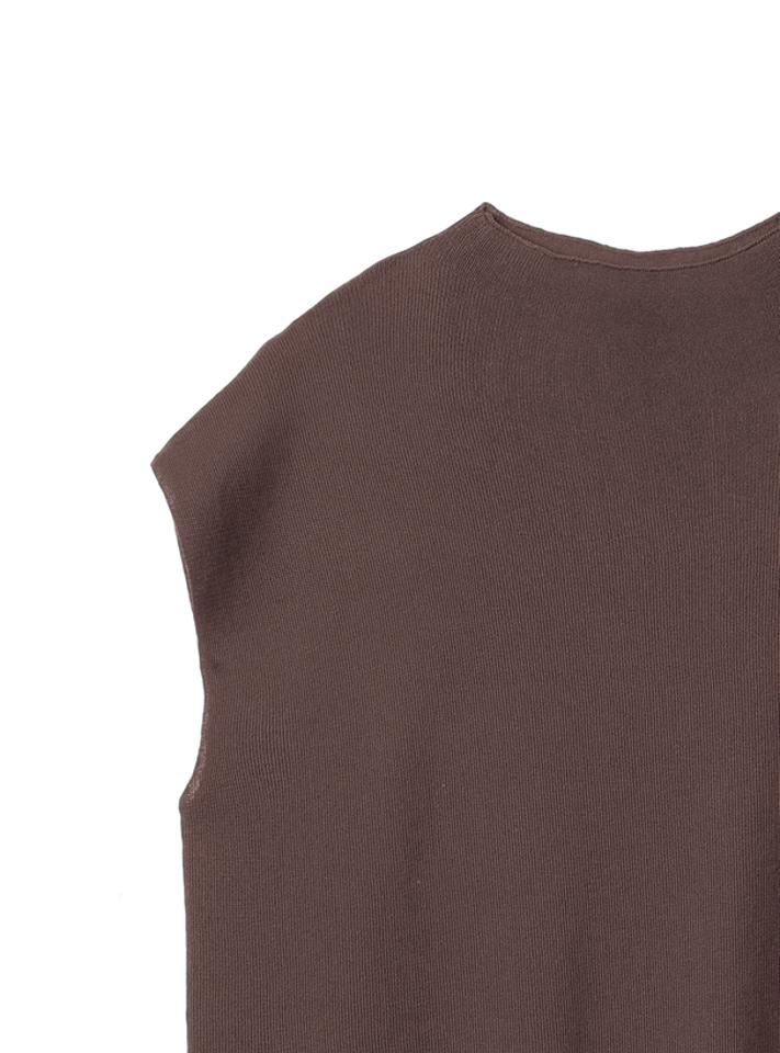 フレンチスリーブトップスXフレアパンツニットセットアップ