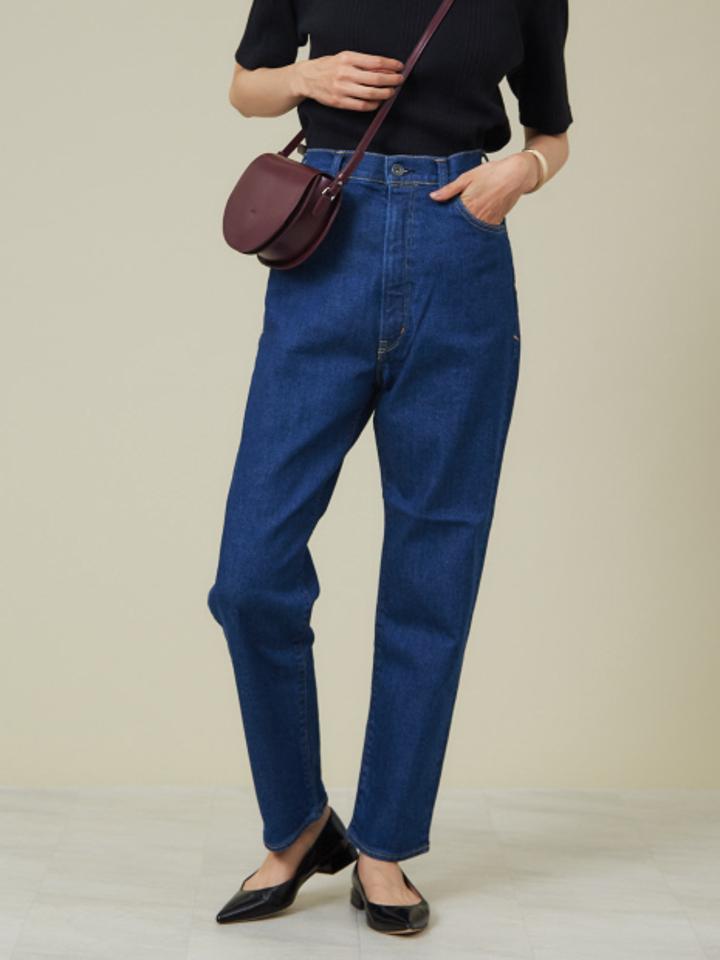 【金子綾×藤原裕×YANUK】High rise straight denim
