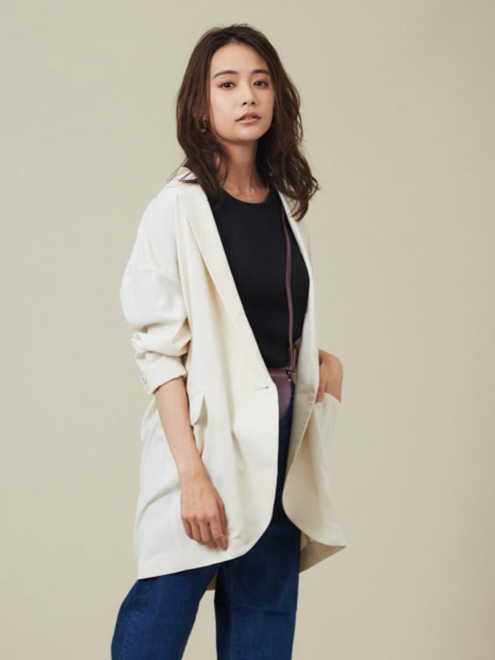 ビックシルエットシャツジャケット