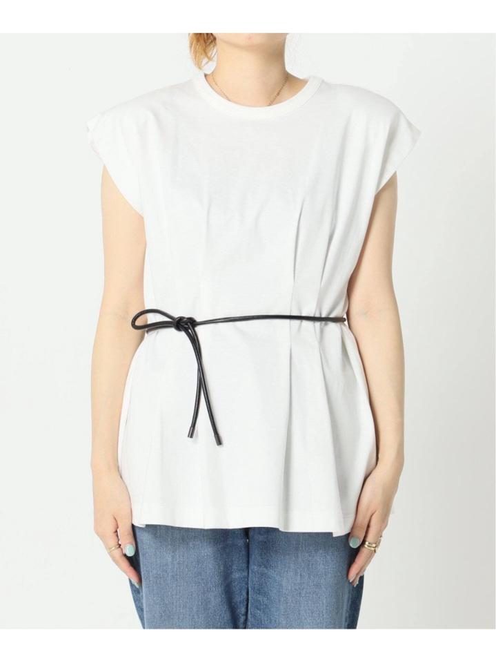 【Ayumi.HxJOURNALSTANDARD】パワーショルダーT◆