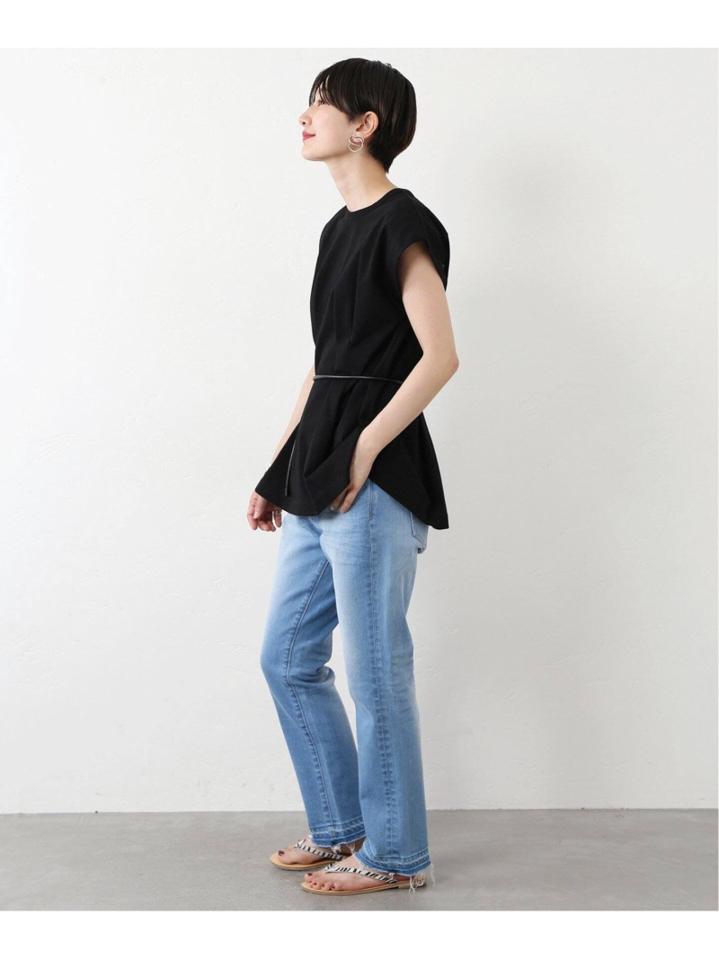【Ayumi.HxJOURNALSTANDARD】パワーショルダーT◆
