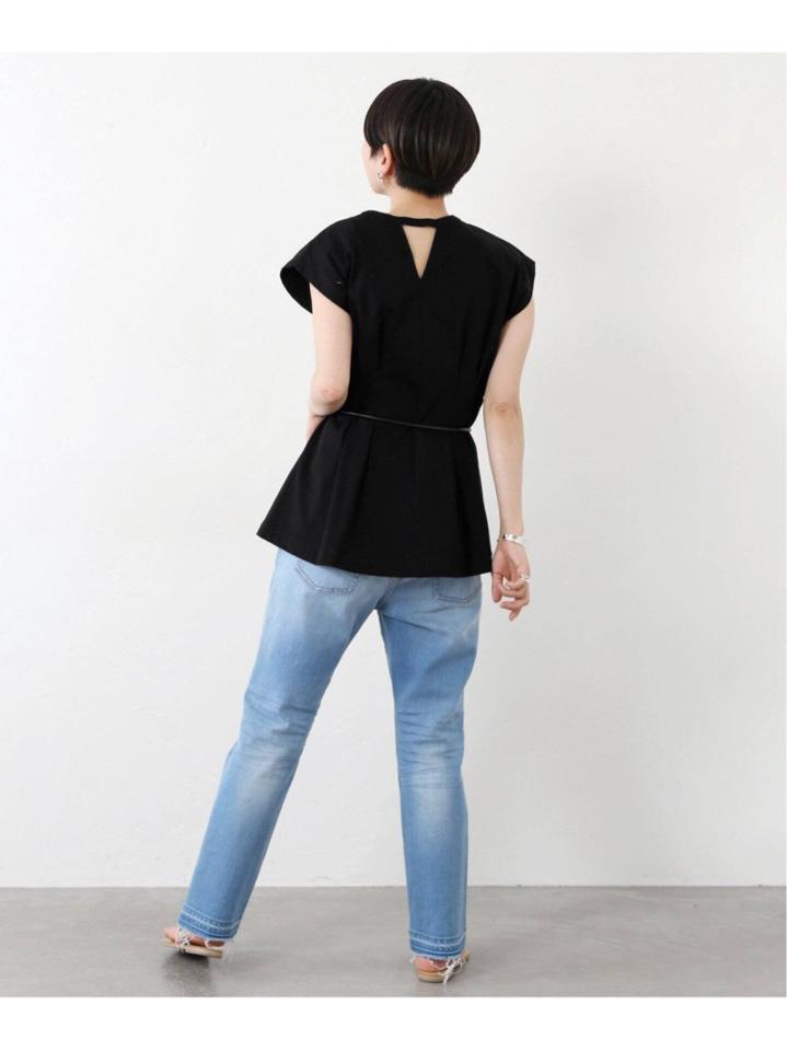 【Ayumi.HxJOURNALSTANDARD】パワーショルダーT◆