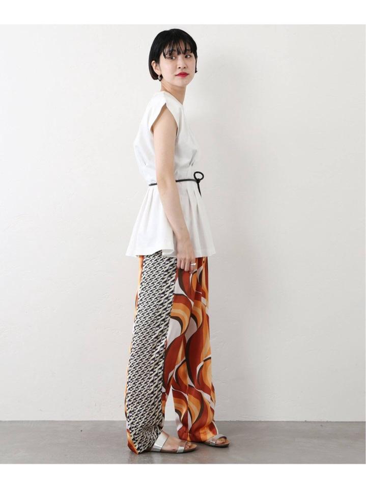 【Ayumi.HxJOURNALSTANDARD】パワーショルダーT◆