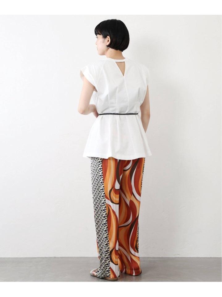 【Ayumi.HxJOURNALSTANDARD】パワーショルダーT◆