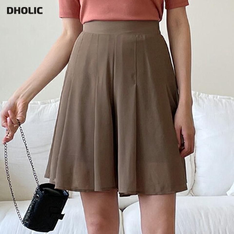 【只今10%OFF】フレアキュロットパンツ・全3色・b00027 レディース 【pt】【パンツ ショートパンツ 短パン キュロット フレア 単色 無地 シンプル カジュアル ラフ 春 夏 韓国 ファッション】【NIJU】