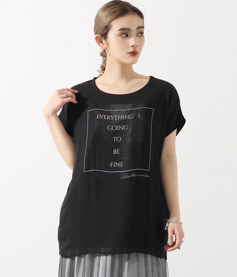 3DシティプリントTシャツ