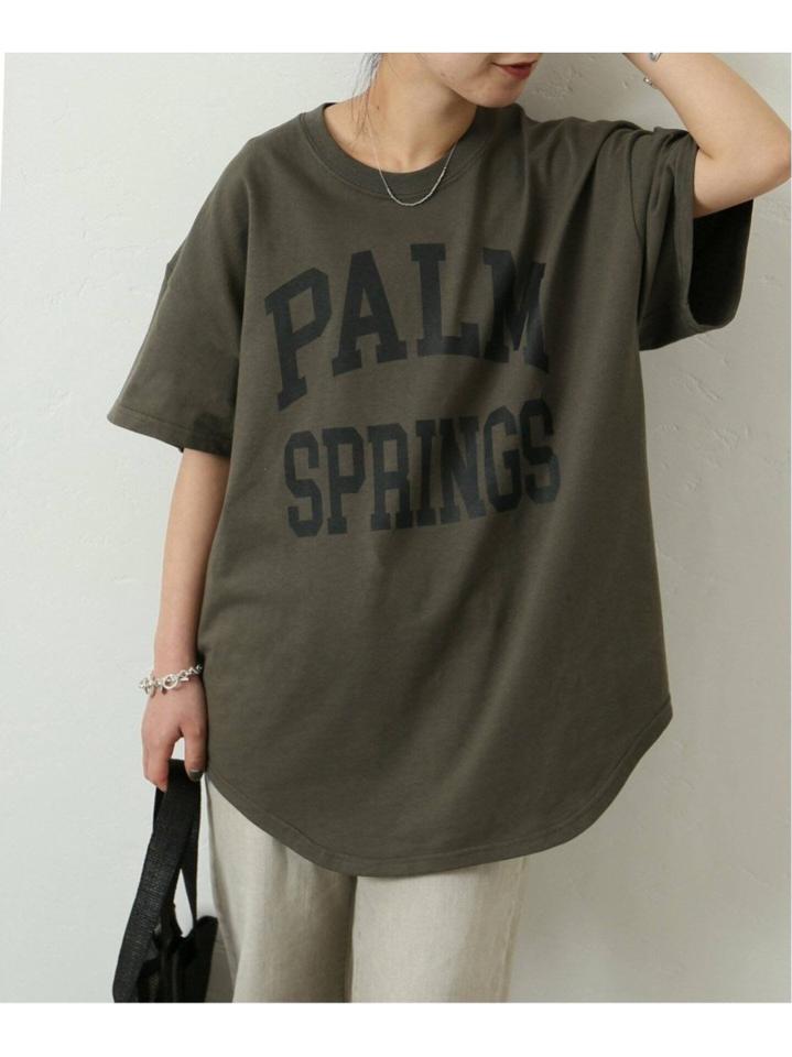 <<追加>>ラウンドヘムロゴTシャツ◆5