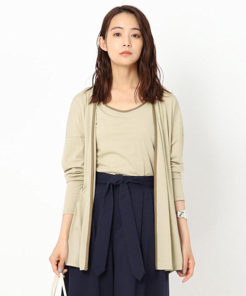 パイピングカーディガン