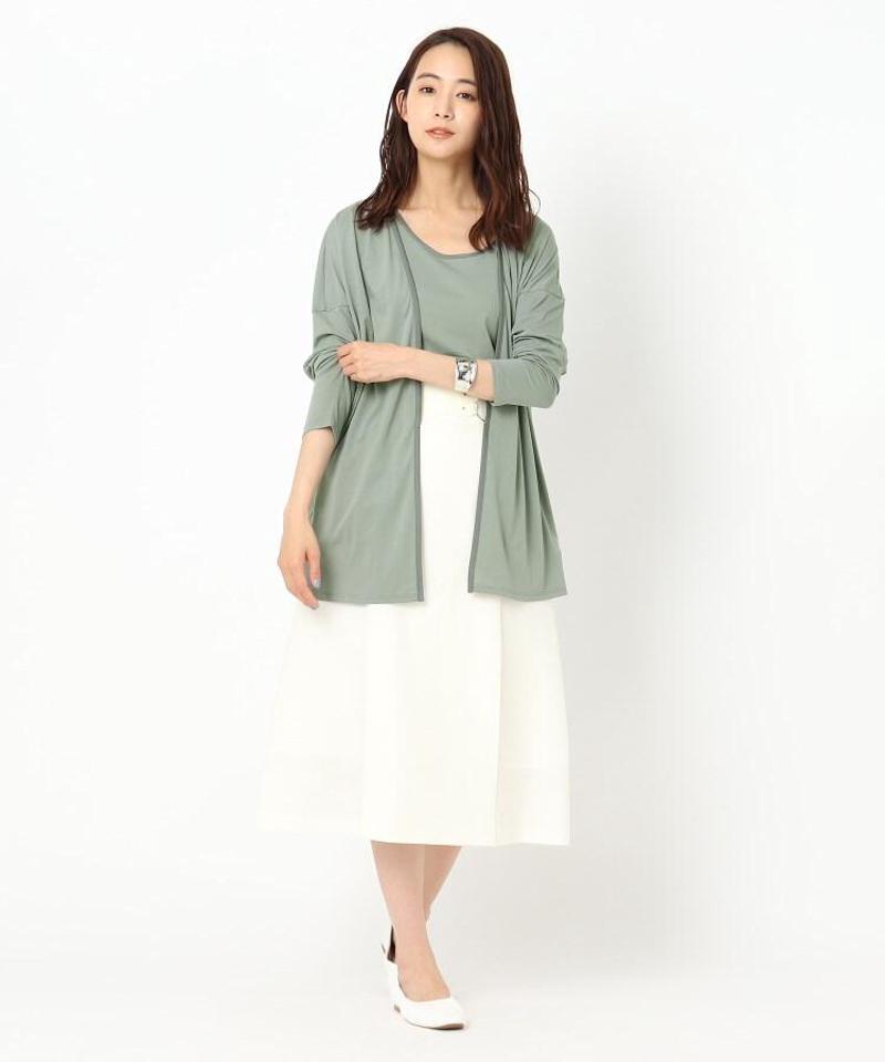 パイピングカーディガン