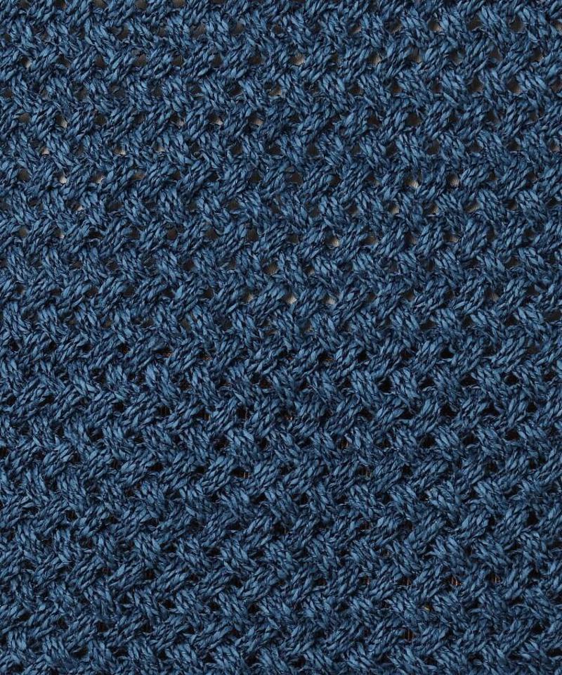 ペーパーリネン混ノースリーブニット